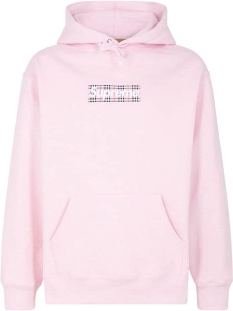 burberry supreme coat|supreme burberry pink hoodie.